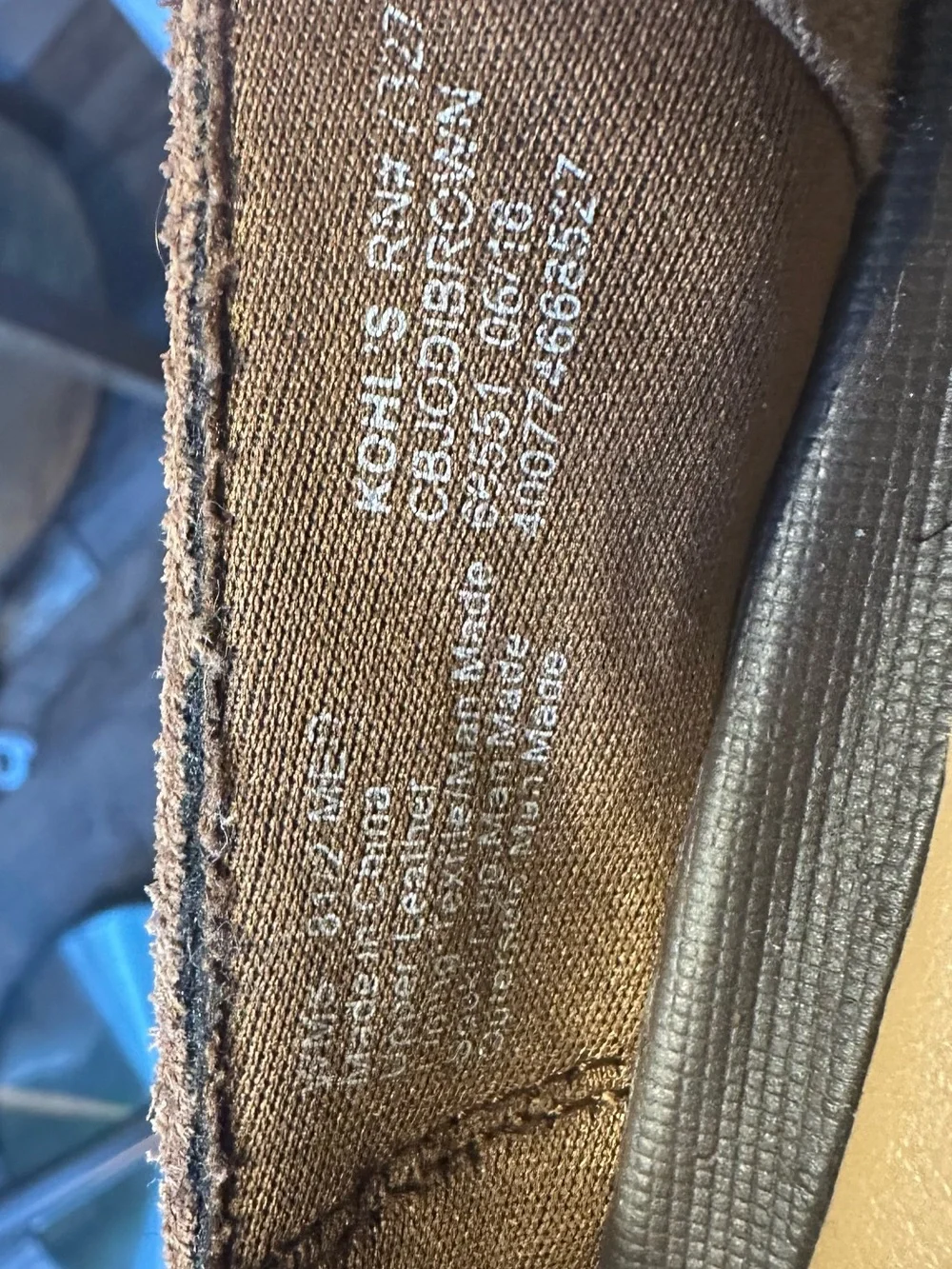 Croft & Barrie Ortholite Brown Suede Comfort flats Buckle US 8.5